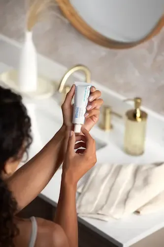 Winlevi skincare lifestyle photography by Zimmerman Photo Chicago