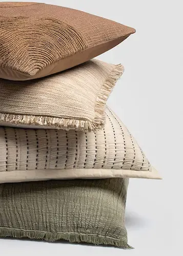 Crane Home pillow product photography by Zimmerman Photo Chicago