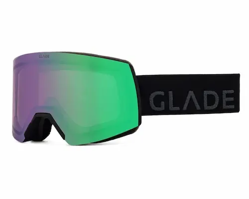 Glade ski goggles commercial product photography by Zimmerman Photo